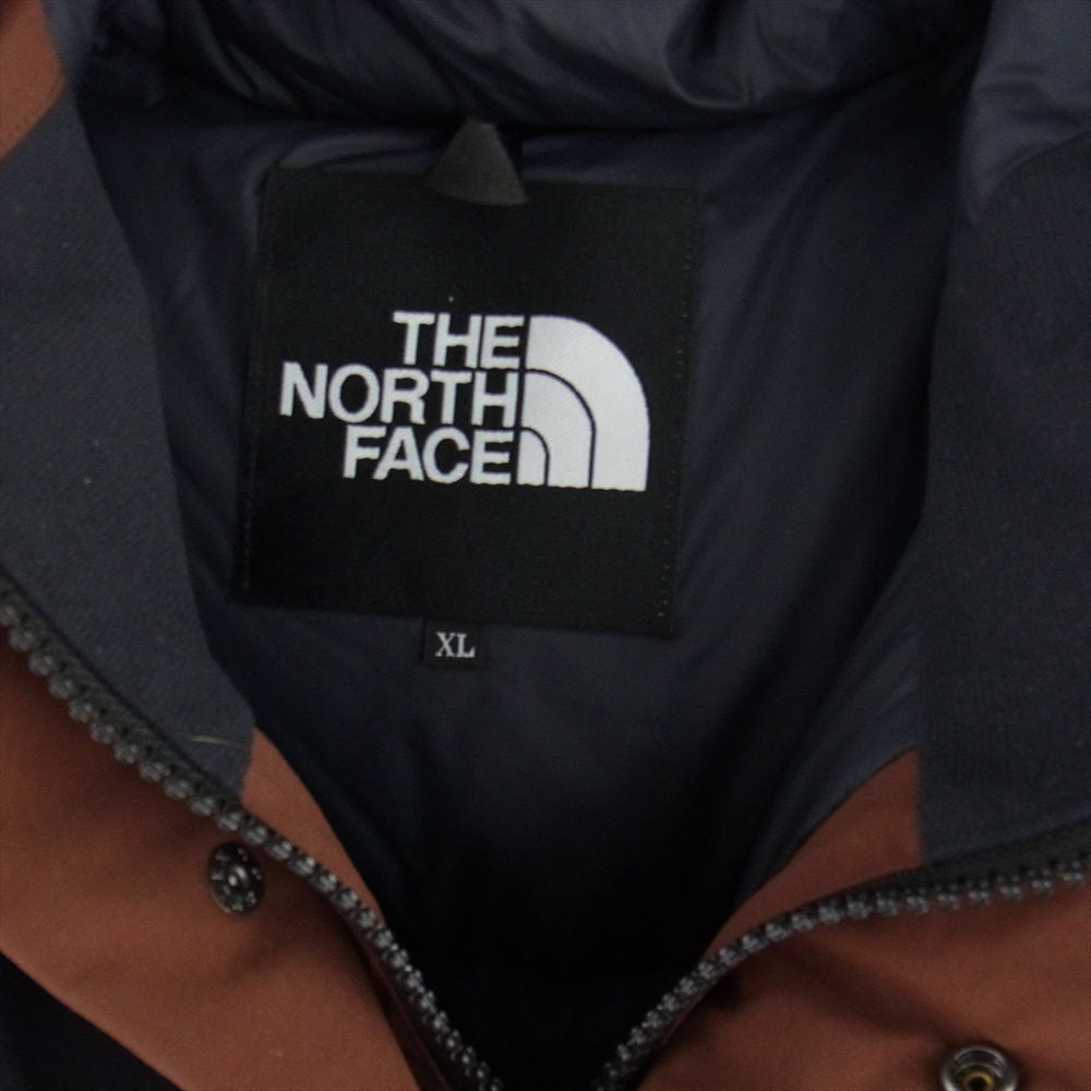 THE NORTH FACE ノースフェイス ND92237 MOUNTAIN DOWN JACKET マウンテン ダウン ジャケット ダークオーク ブラウン系 XL【中古】