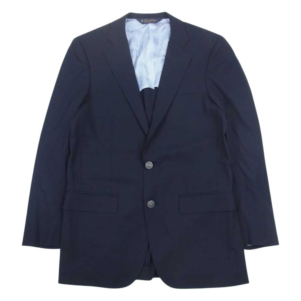 Brooks Brothers ブルックスブラザーズ ウール テーラード ジャケット ネイビー系 36SHT【中古】