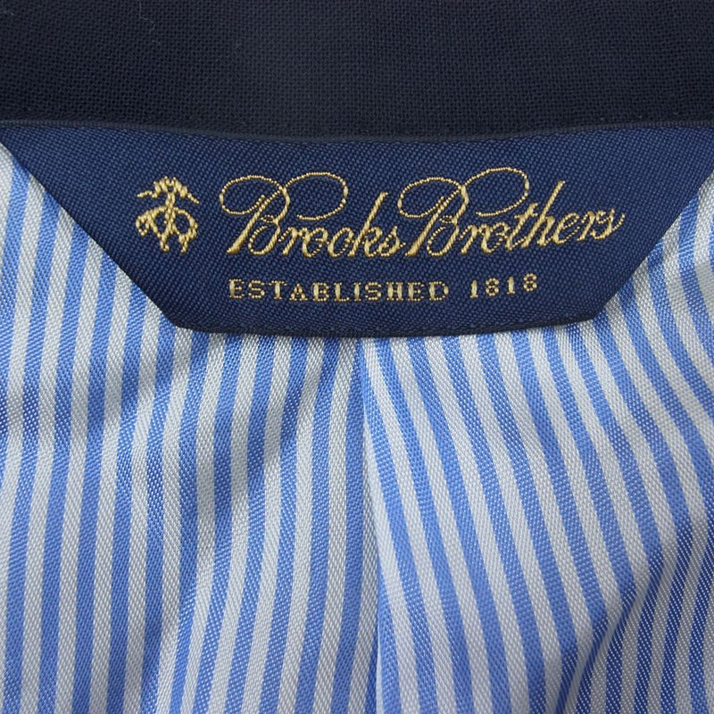 Brooks Brothers ブルックスブラザーズ ウール テーラード ジャケット ネイビー系 36SHT【中古】