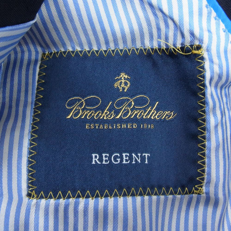 Brooks Brothers ブルックスブラザーズ ウール テーラード ジャケット ネイビー系 36SHT【中古】