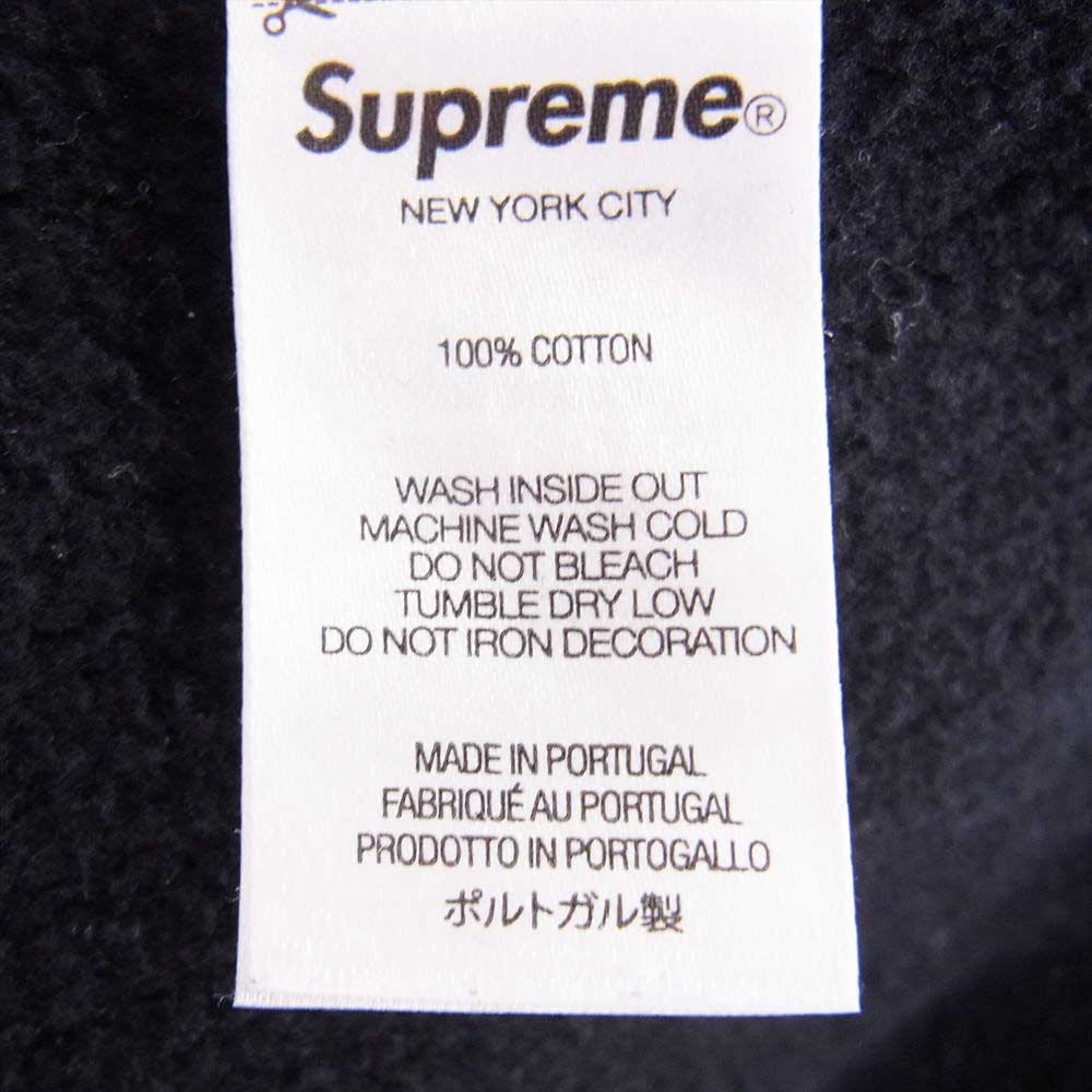 Supreme シュプリーム 21AW × JUNYA WATANABE COMME des Garcons MAN Hooded Sweatshirt ジュンヤ ワタナベ コムデギャルソン プルオーバー フーデッド スウェット パーカー ブラック系 L【中古】