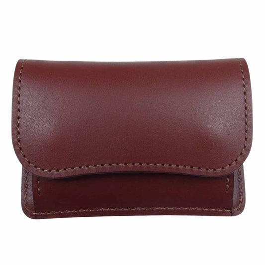 WILDSWANS ワイルドスワンズ CSS-TONGUE LVA ROUG タング フルグレインブライドルレザー コインケース  ブラウン系【新古品】【未使用】【中古】