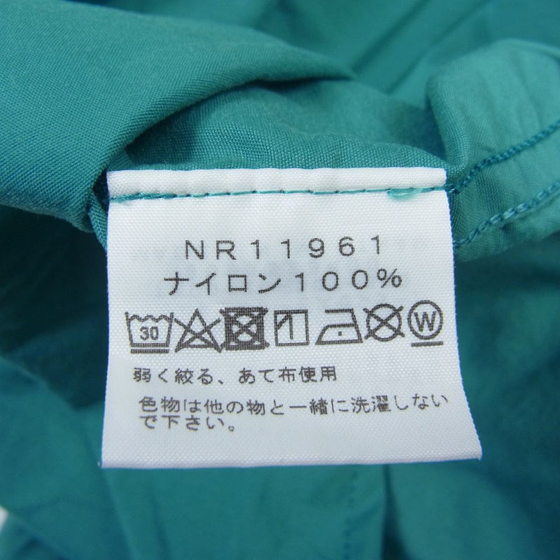 THE NORTH FACE ノースフェイス NR11961 L/S NUPTSE SHIRT ロングスリーブヌプシ シャツ ブラック系 グリーン系 M【中古】