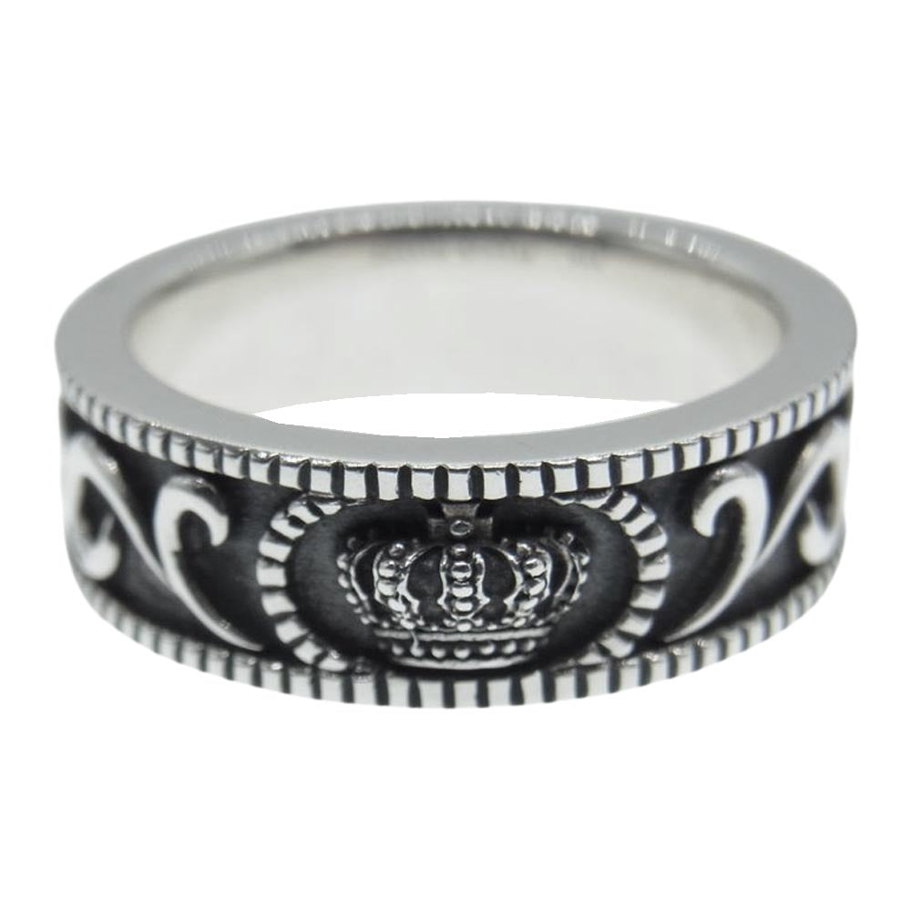 Justin Davis ジャスティンデイビス SRJ776 ETERNAL LOVE エターナル ラブ クラウン リング シルバー系 11号【中古】