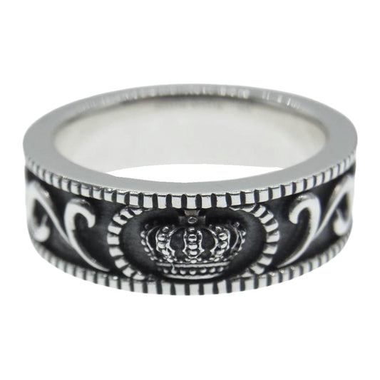 Justin Davis ジャスティンデイビス SRJ776 ETERNAL LOVE エターナル ラブ クラウン リング シルバー系 11号【中古】
