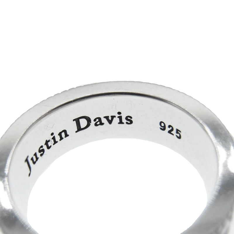 ジャスティンデイビス リング・指輪 ETERNAL LOVE リング 指輪 シルバー SV925 SRJ776 約10.5号
