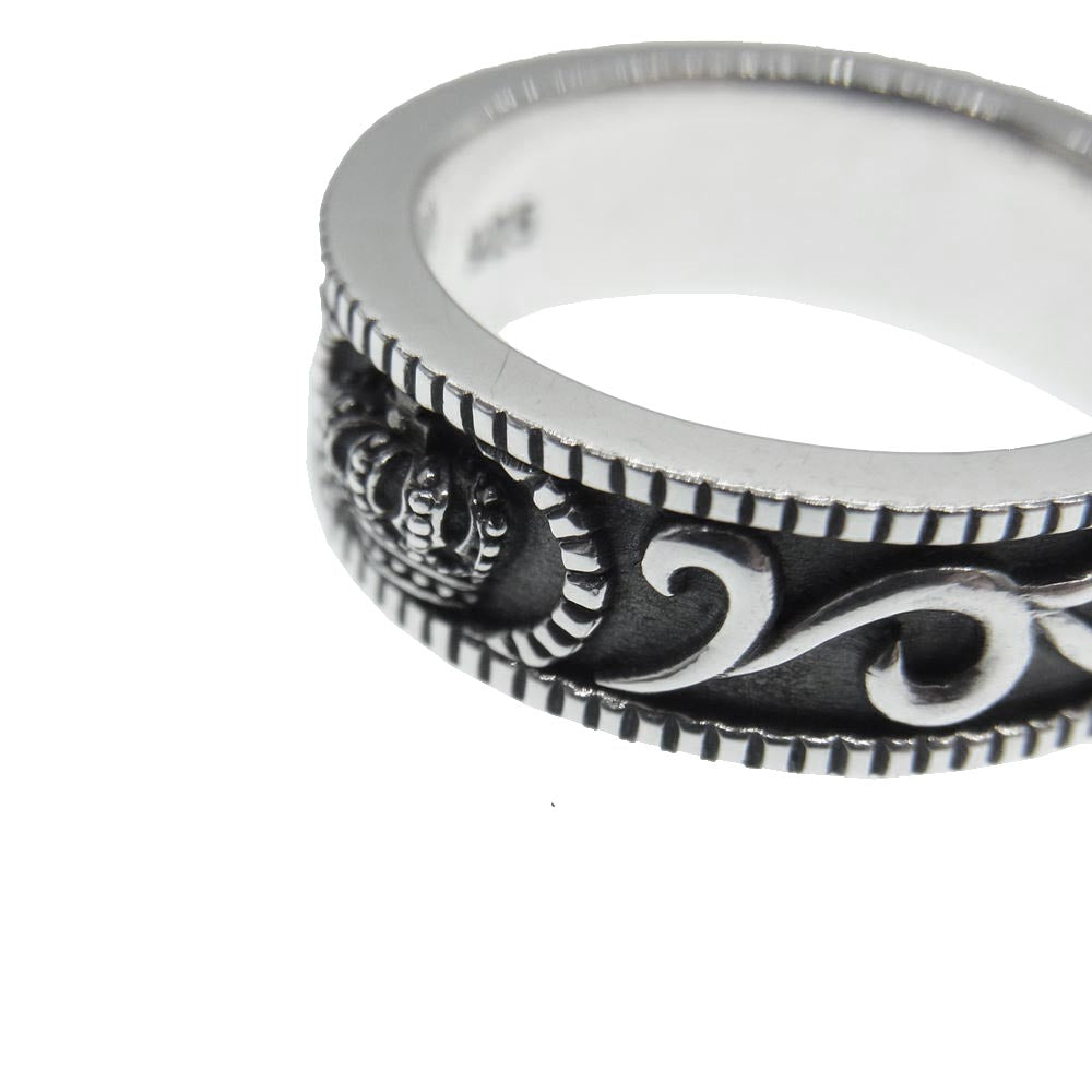 Justin Davis ジャスティンデイビス SRJ776 ETERNAL LOVE エターナル ラブ クラウン リング シルバー系 11号【中古】