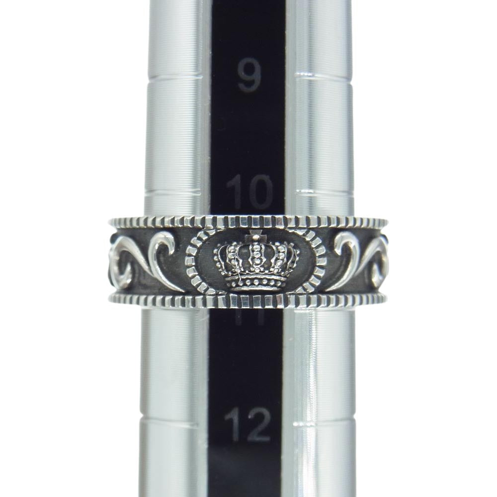 Justin Davis ジャスティンデイビス SRJ776 ETERNAL LOVE エターナル ラブ クラウン リング シルバー系 11号【中古】
