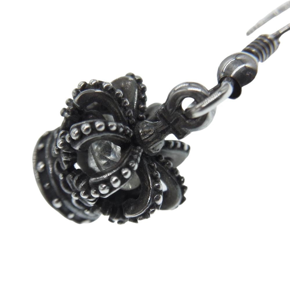 Justin Davis ジャスティンデイビス SEJ105 CROWN GLORY クラウン グローリー ピアス 両耳セット シルバー系【中古】