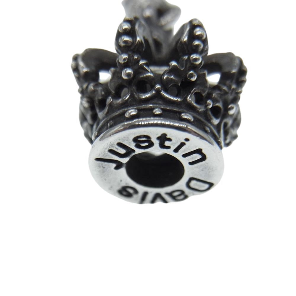 Justin Davis ジャスティンデイビス SEJ105 CROWN GLORY クラウン グローリー ピアス 両耳セット シルバー系【中古】