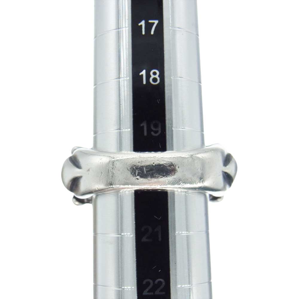 TRAVIS WALKER トラヴィスワーカー RGS177 DOUBLE SABER RING WITH SILVER RING ダブル サーベルタイガー リング シルバー系 20号【中古】
