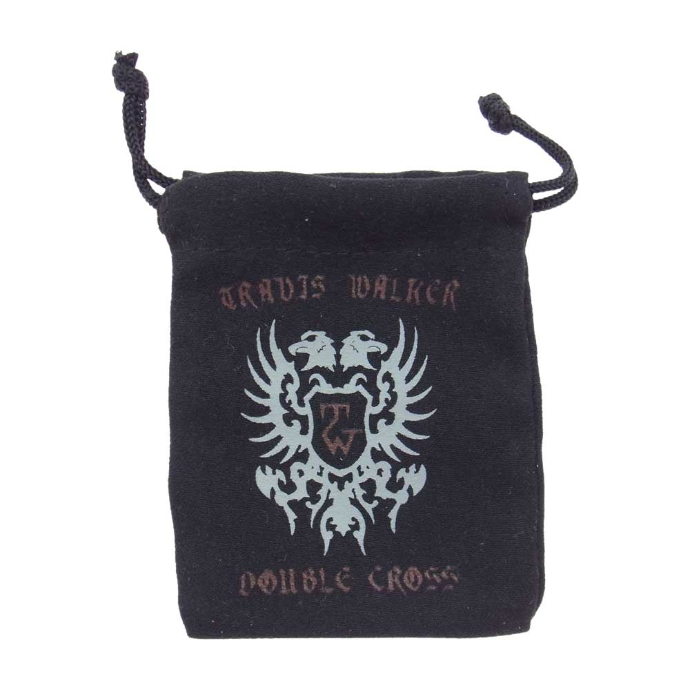 TRAVIS WALKER トラヴィスワーカー RGS177 DOUBLE SABER RING WITH SILVER RING ダブル サーベルタイガー リング シルバー系 20号【中古】
