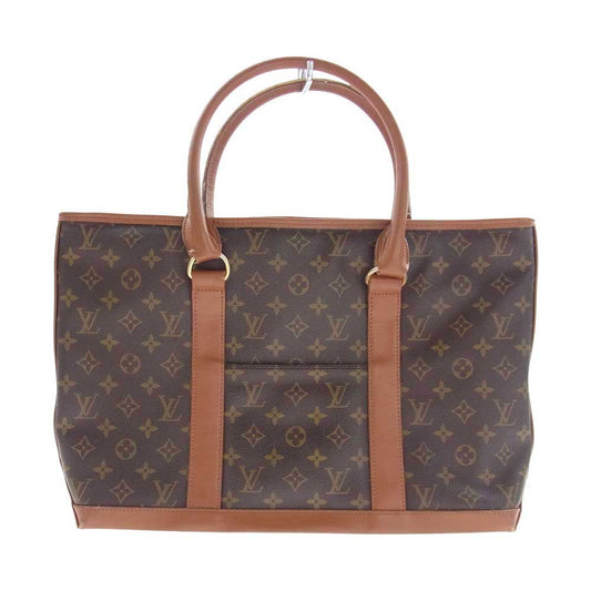 LOUIS VUITTON ルイ・ヴィトン M42425 モノグラム ウィークエンド PM トートバッグ ブラウン系【中古】