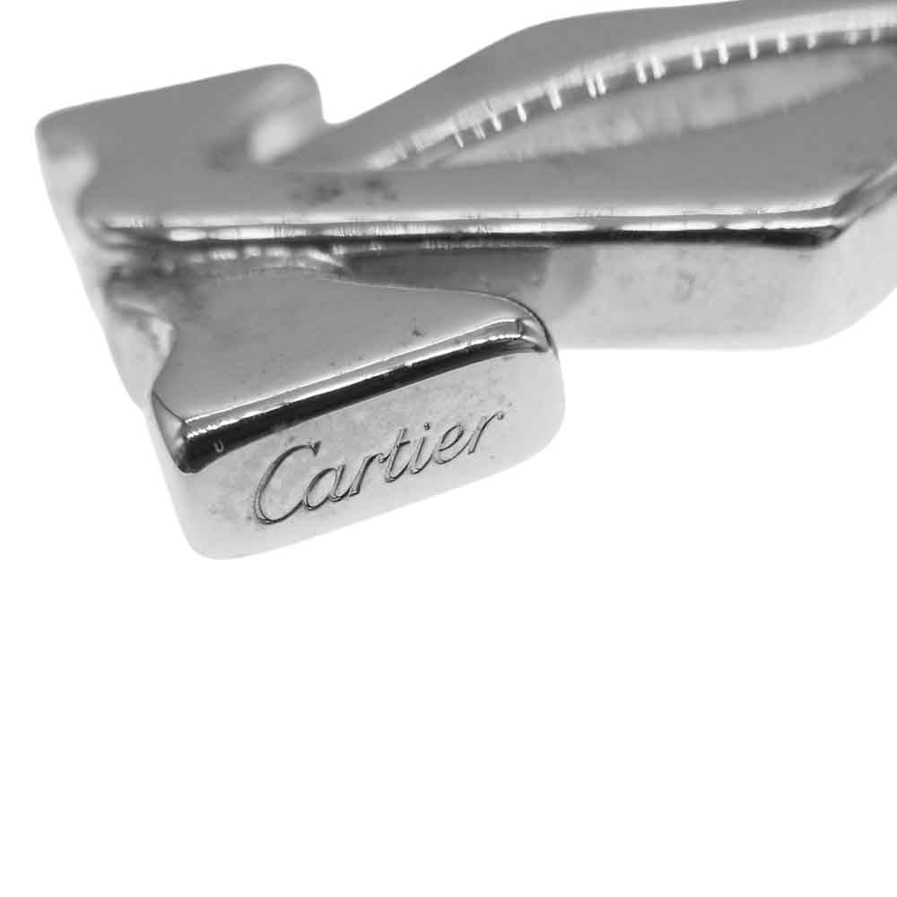 CARTIER カルティエ 2Cモチーフ ペンダント トップ シルバー系【中古】