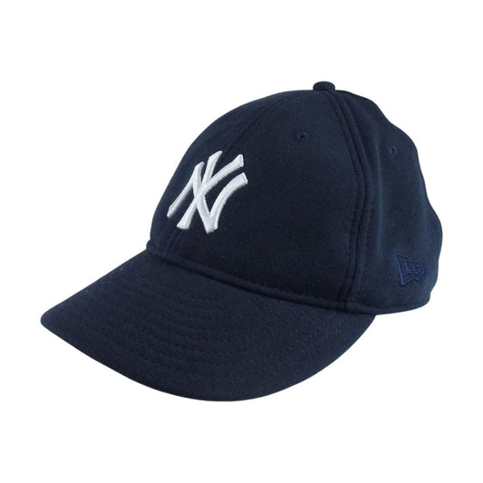 LOOPWHEELER ループウィラー × NEWERA ニューエラ BEAMS ビームス 別注 ロゴ ベースボール キャップ ネイビー系【中古】