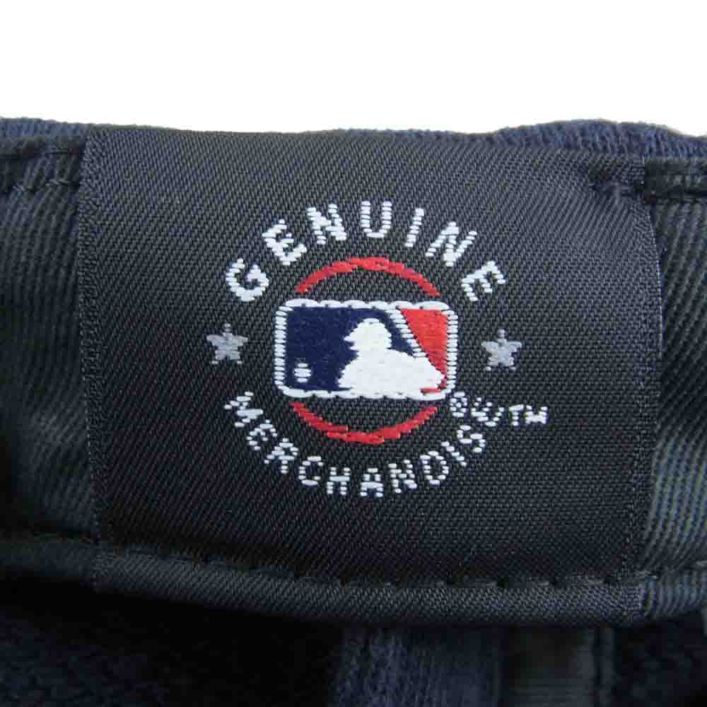 LOOPWHEELER ループウィラー × NEWERA ニューエラ BEAMS ビームス 別注 ロゴ ベースボール キャップ ネイビー系【中古】