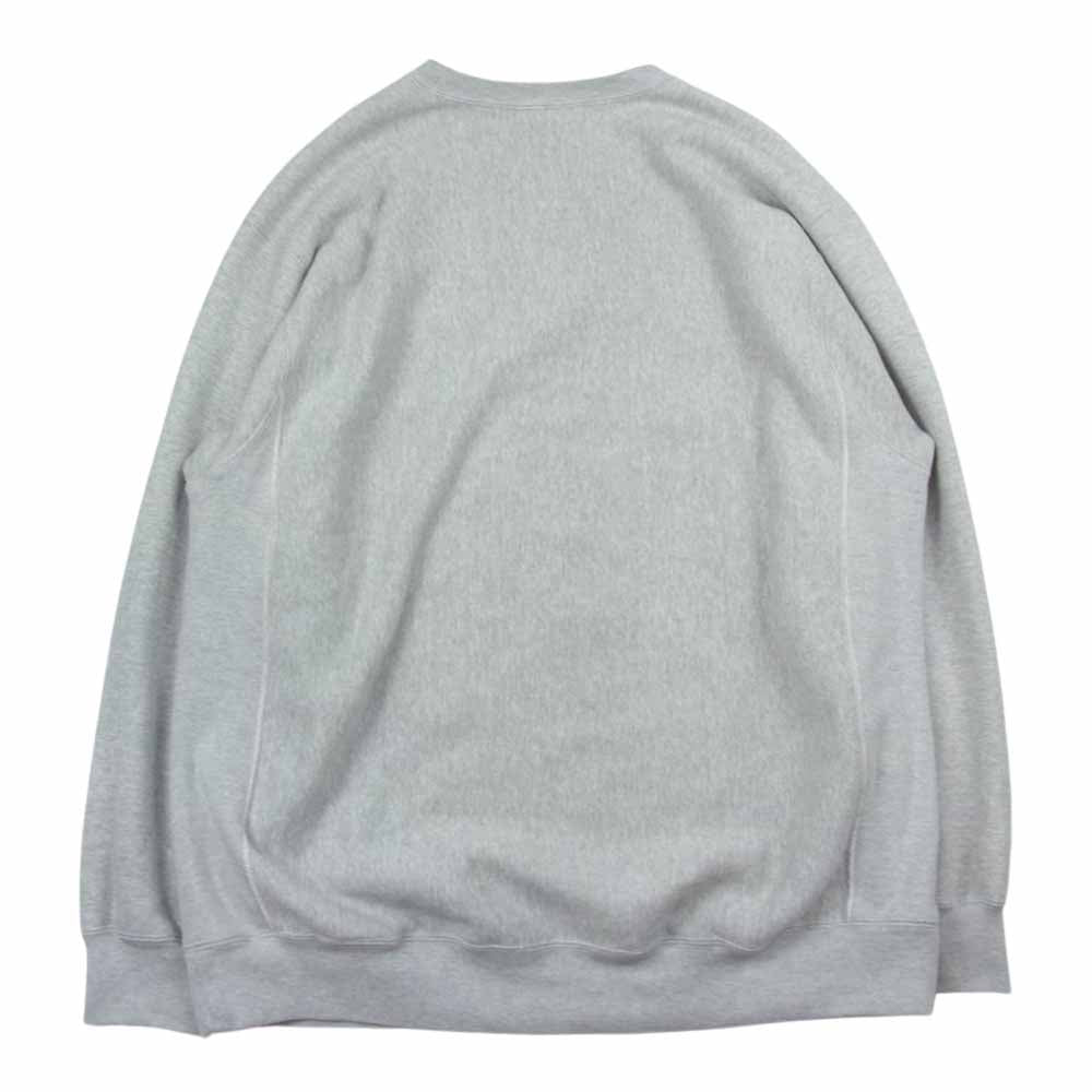 Buzz Rickson's バズリクソンズ BR69001BM × BEAMS ビームス 別注 USMA Sweat ロゴ プリント スウェット グレー系 M【中古】