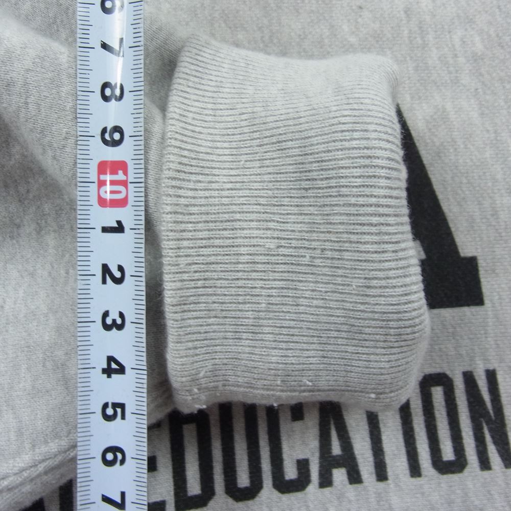 Buzz Rickson's バズリクソンズ BR69001BM × BEAMS ビームス 別注 USMA Sweat ロゴ プリント スウェット グレー系 M【中古】