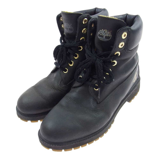 Timberland ティンバーランド 57540 ワーク ブーツ ブラック系 8.5W【中古】