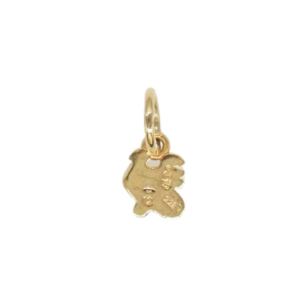 CHROME HEARTS クロムハーツ（原本無） 22K スタック チャーム ミニ アルファベット Y ゴールド系【中古】