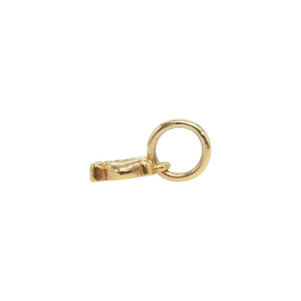 CHROME HEARTS クロムハーツ（原本無） 22K スタック チャーム ミニ アルファベット Y ゴールド系【中古】