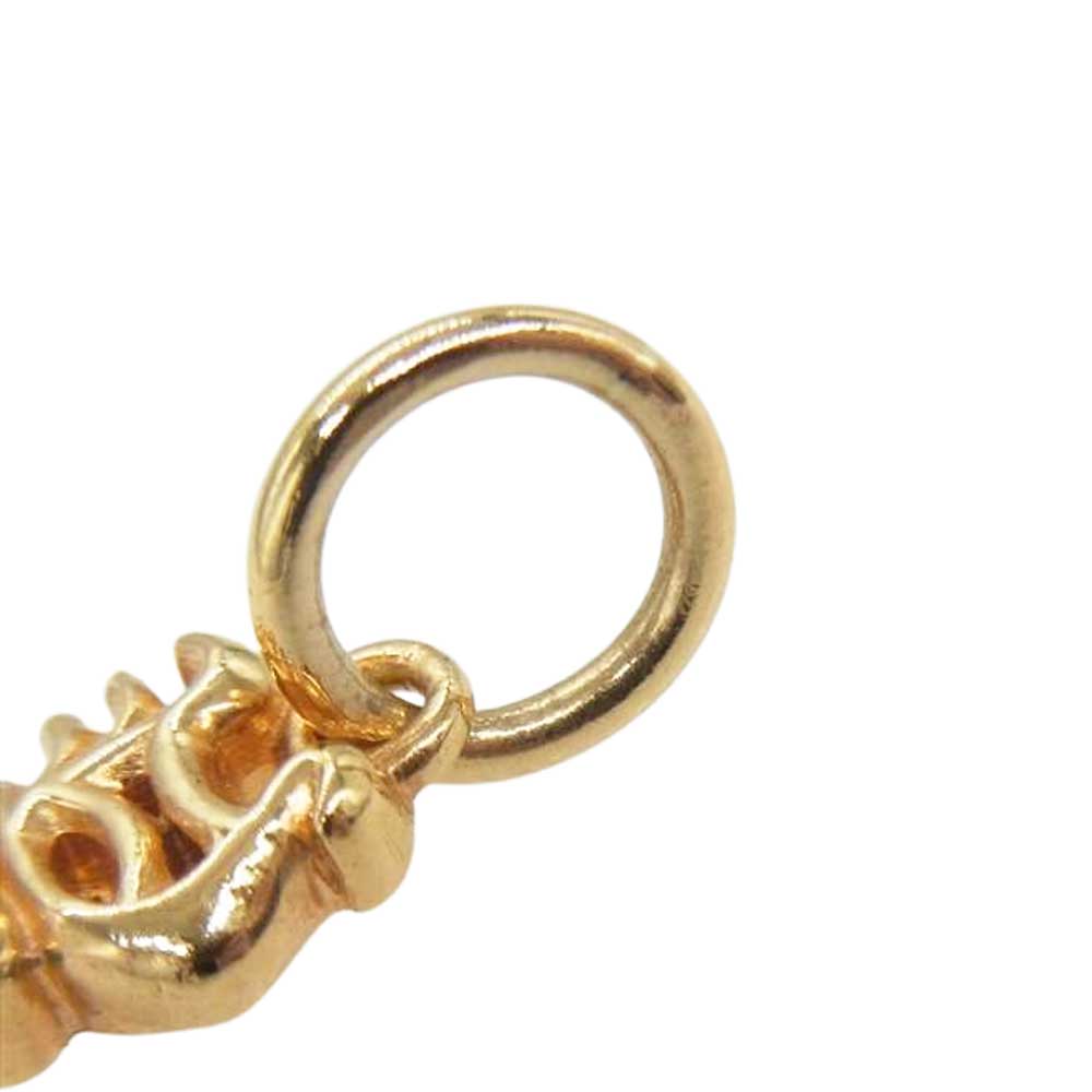 CHROME HEARTS クロムハーツ（原本無） 22K スタック チャーム ミニ アルファベット Y ゴールド系【中古】