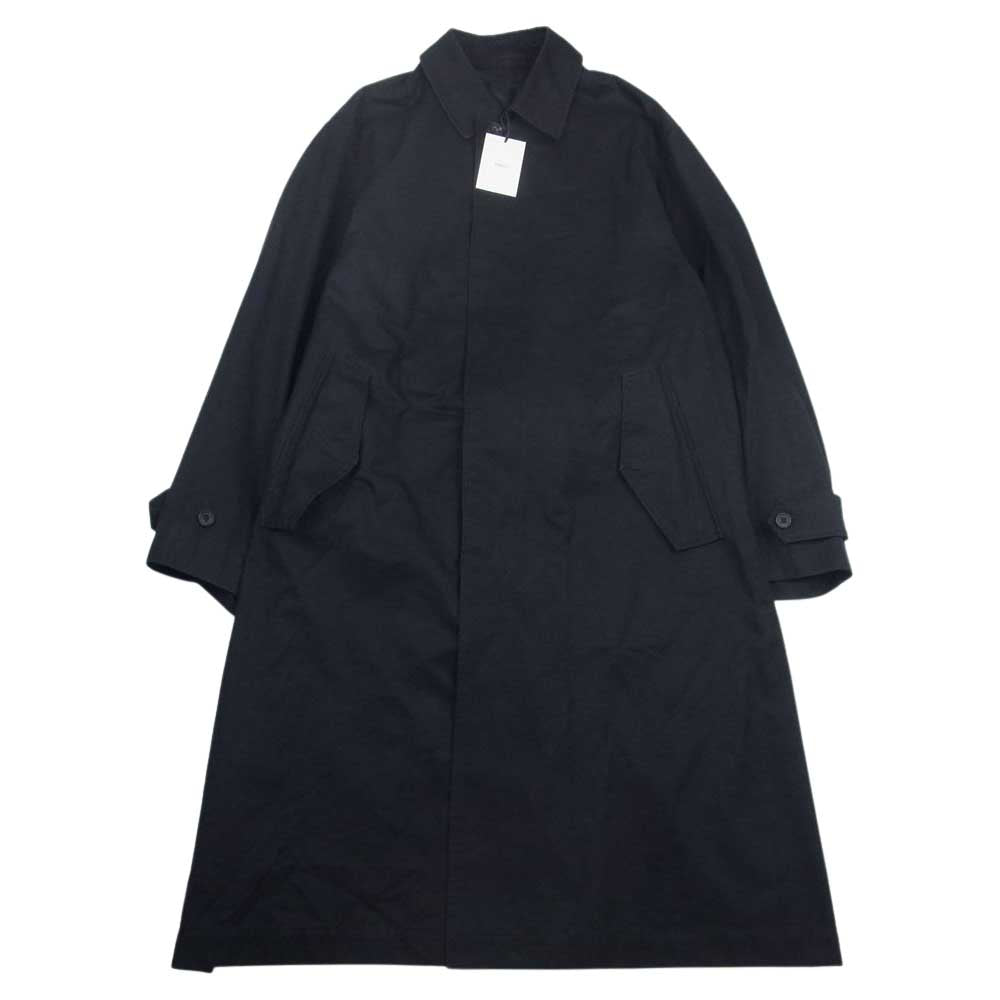 シュタイン 20AW ST.123-1 SLEEVE OVER FOUNDATION COAT スリーブ オーバー ファンデーション コート ブラック系 XS【中古】