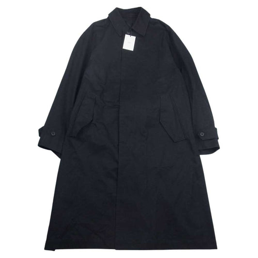 シュタイン 20AW ST.123-1 SLEEVE OVER FOUNDATION COAT スリーブ オーバー ファンデーション コート ブラック系 XS【中古】