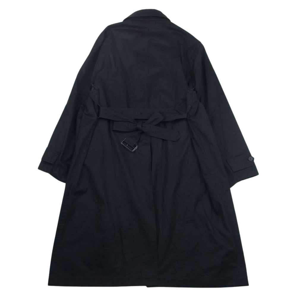 シュタイン 20AW ST.123-1 SLEEVE OVER FOUNDATION COAT スリーブ オーバー ファンデーション コート ブラック系 XS【中古】