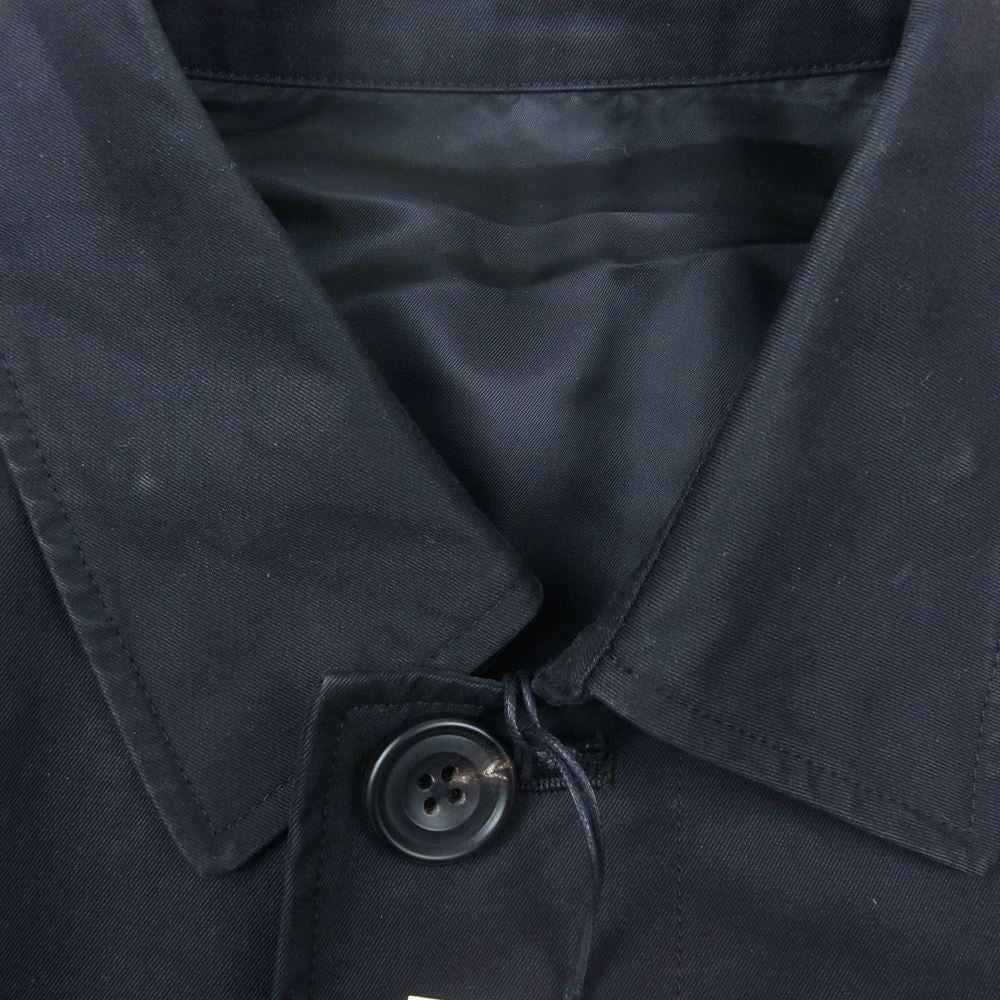 シュタイン 20AW ST.123-1 SLEEVE OVER FOUNDATION COAT スリーブ オーバー ファンデーション コート ブラック系 XS【中古】