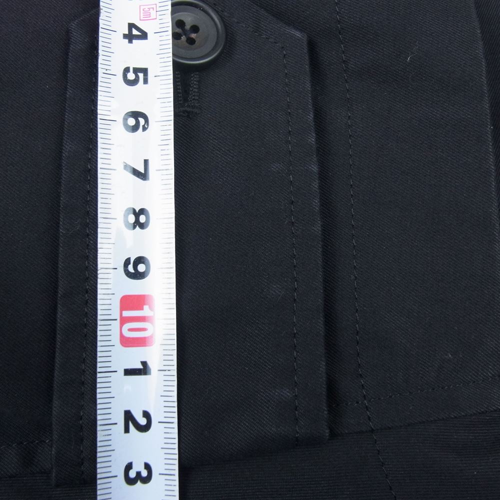シュタイン 20AW ST.123-1 SLEEVE OVER FOUNDATION COAT スリーブ オーバー ファンデーション コート ブラック系 XS【中古】
