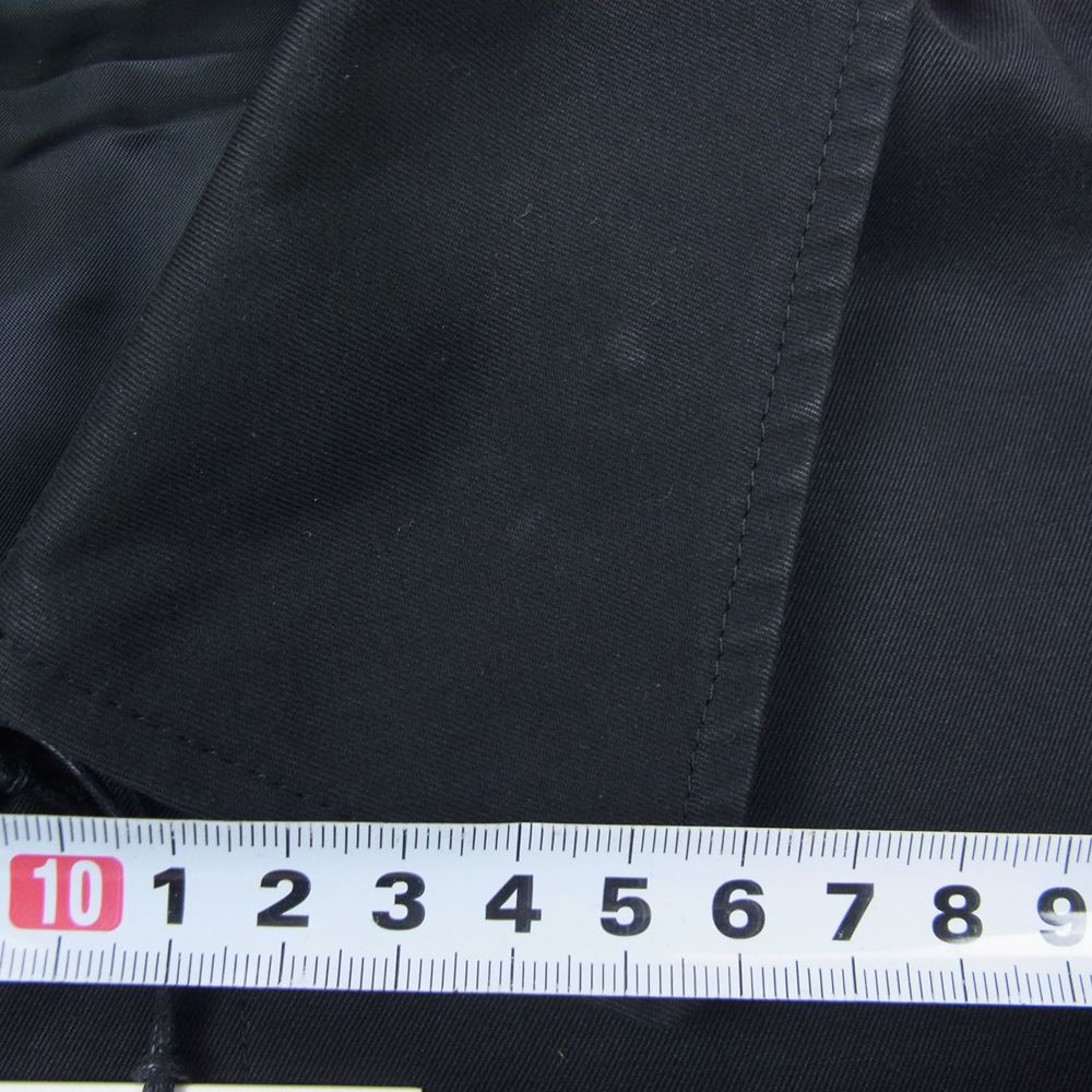 シュタイン 20AW ST.123-1 SLEEVE OVER FOUNDATION COAT スリーブ オーバー ファンデーション コート ブラック系 XS【中古】