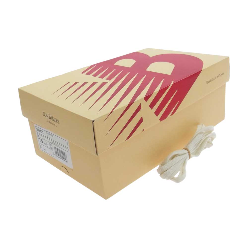 NEW BALANCE ニューバランス M990BT3 USA製 990 V3 ヌバック メッシュ ローカット スニーカー 27cm【新古品】【未使用】【中古】