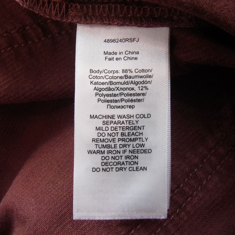 RRL ダブルアールエル 5ポケット ボタンフライ コーデュロイ パンツ ブラウン系 29×30【中古】