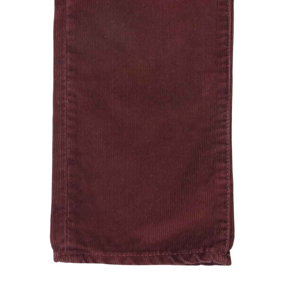 RRL ダブルアールエル 5ポケット ボタンフライ コーデュロイ パンツ ブラウン系 29×30【中古】
