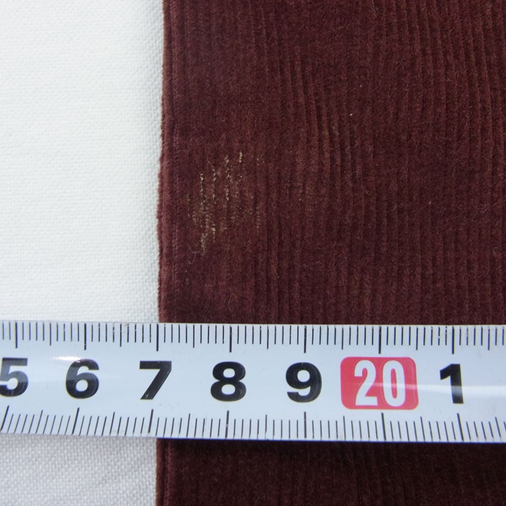 RRL ダブルアールエル 5ポケット ボタンフライ コーデュロイ パンツ ブラウン系 29×30【中古】