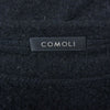 COMOLI コモリ 19AW Q03-05017 シルク プルオーバー フリース トップ ブラック系 2【中古】