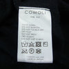 COMOLI コモリ 19AW Q03-05017 シルク プルオーバー フリース トップ ブラック系 2【中古】
