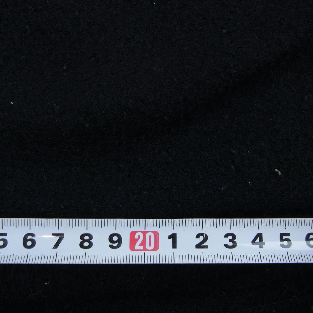 COMOLI コモリ 19AW Q03-05017 シルク プルオーバー フリース トップ ブラック系 2【中古】