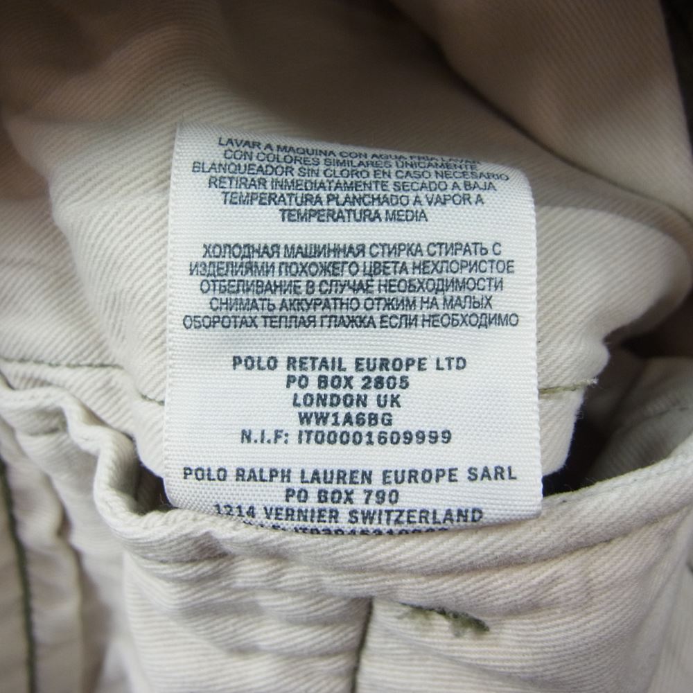 RRL ダブルアールエル ヴィンテージ加工 カーゴパンツ カーキ系 28×32【中古】