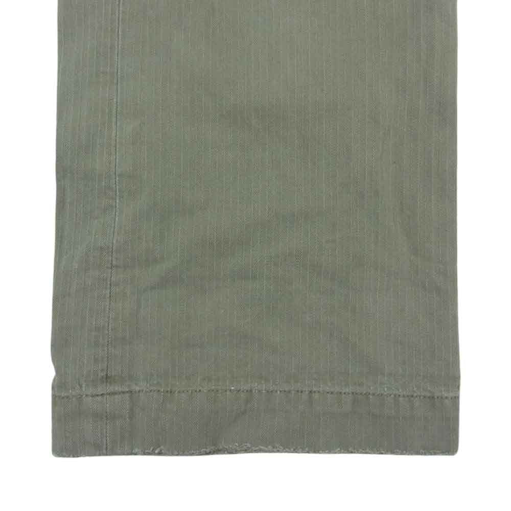RRL ダブルアールエル ヴィンテージ加工 カーゴパンツ カーキ系 28×32【中古】