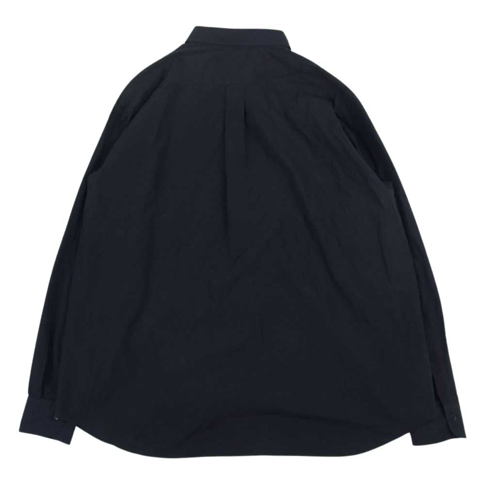 COMOLI コモリ 23SS X01-02001 長袖 コモリシャツ ネイビー系 2【中古】