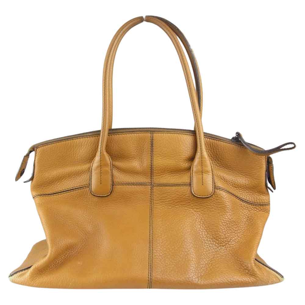 TOD’S トッズ レザー ハンドバッグ ブラウン系【中古】