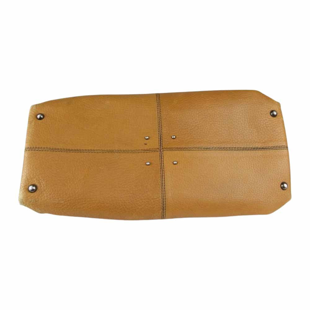 TOD’S トッズ レザー ハンドバッグ ブラウン系【中古】