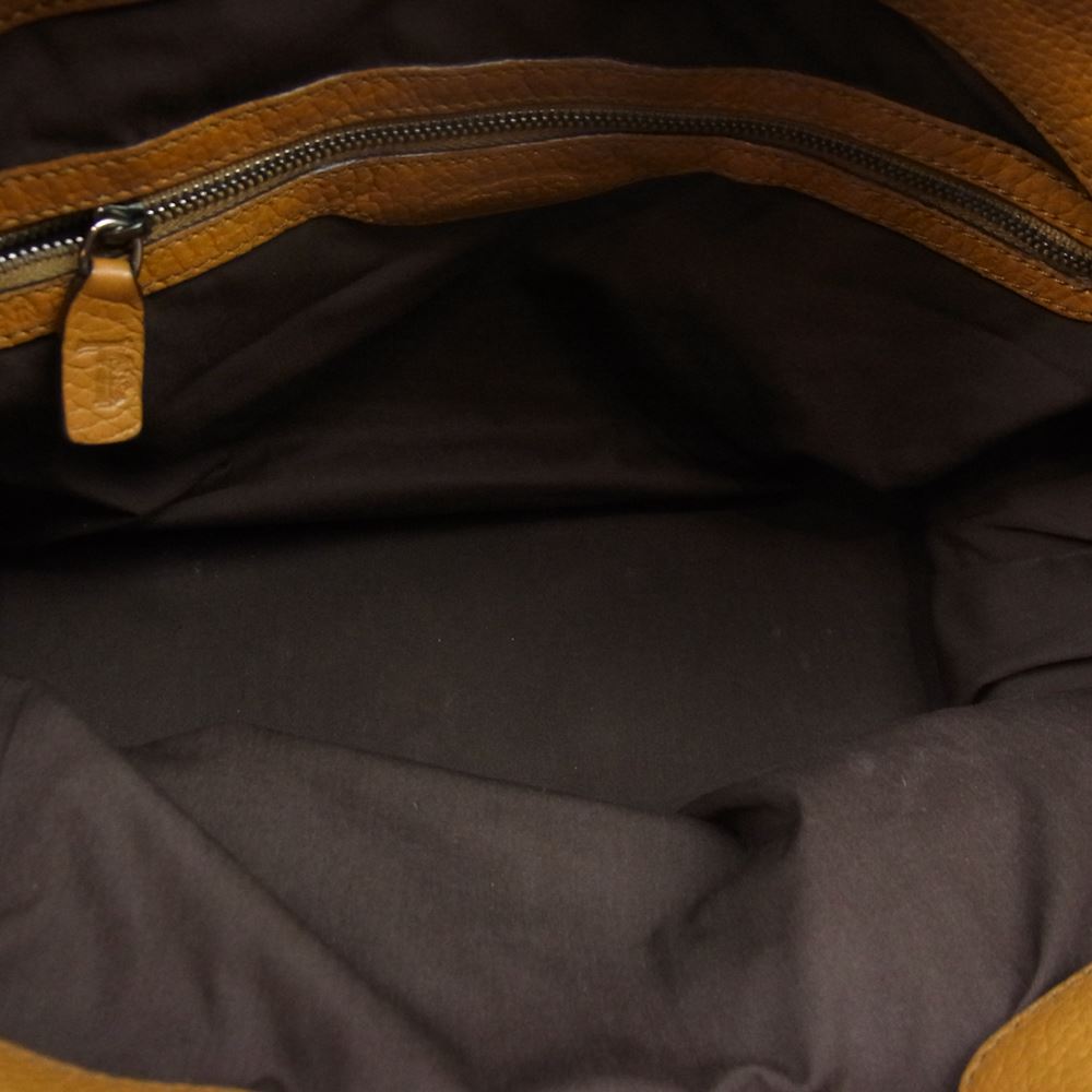 TOD’S トッズ レザー ハンドバッグ ブラウン系【中古】