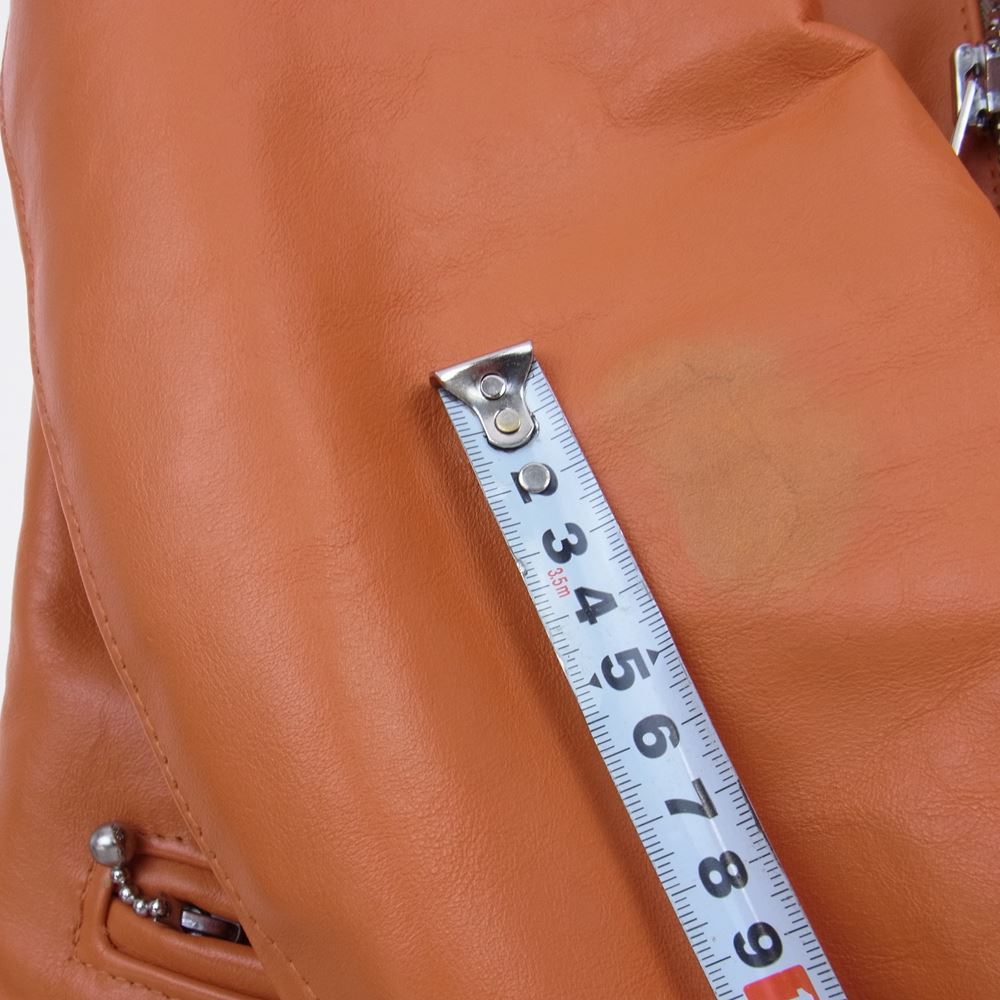 Lewis Leathers ルイスレザー 391TF LIGHTNING TIGHT FIT HORSEHIDE ホースハイド ライトニング タイト フィット ライダース ジャケット オレンジ系 40【中古】