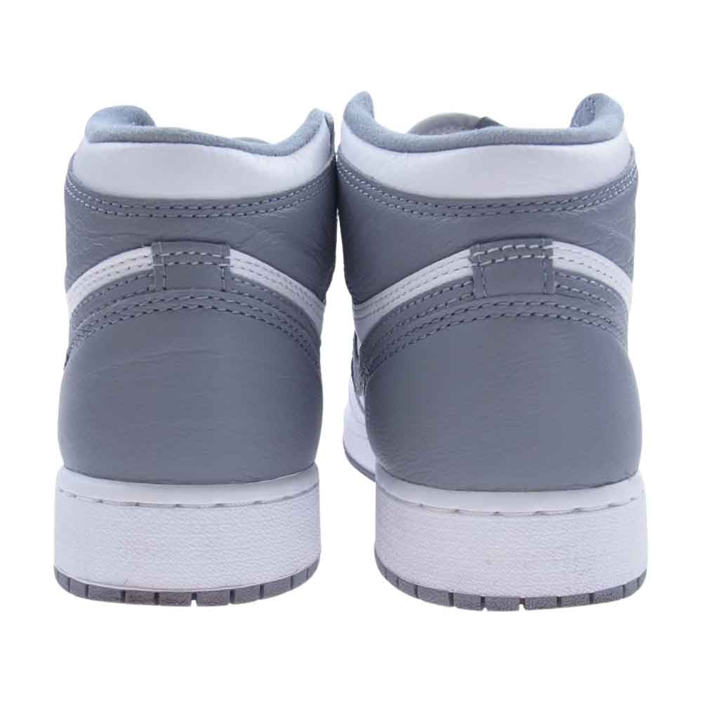 NIKE ナイキ 575441-037 GS Air Jordan 1 High OG GS エアジョーダン1 ハイ OG ステルス スニーカー グレー系 ホワイト系 23.5cm【中古】