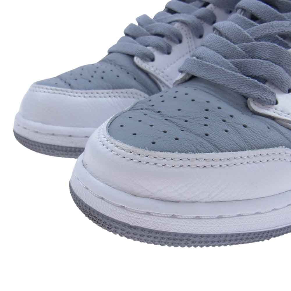 NIKE ナイキ 575441-037 GS Air Jordan 1 High OG GS エアジョーダン1 ハイ OG ステルス スニーカー グレー系 ホワイト系 23.5cm【中古】