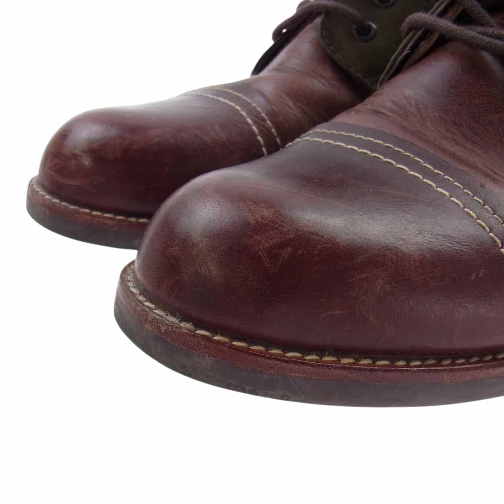 REGAL リーガル ストレートチップ レースアップ ブーツ ブラウン系 カーキ系 25.5cm【中古】