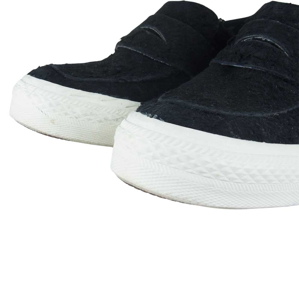 フロムザギャレット LOAF SLIP ON スエード ローファー スリッポン スニーカー ブラック系 US9【中古】